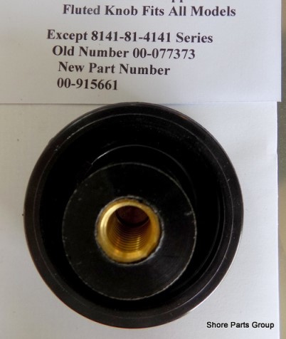 Hobart  Buffalo Chopper Knife Retaining Fluted Knob 00-915661 Fits all Models except some of the old